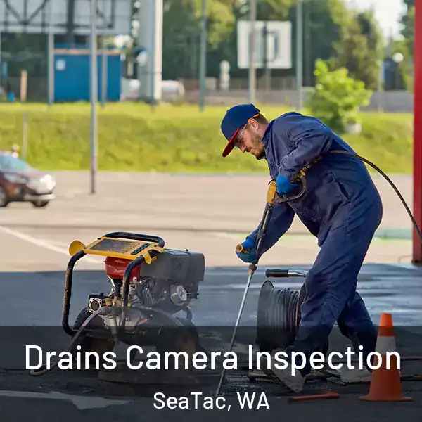  Drains Camera Inspection SeaTac, WA