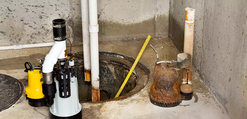 Installing Sump Pump in Finished Basement in SeaTac, WA